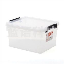 禧天龙（Citylong） X-6269 正派收纳箱32L 高透明白色 48*36*22.5