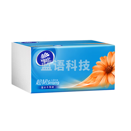 维达V2219-B 抽纸 超韧3层150抽S码软抽纸巾(3包/提)
