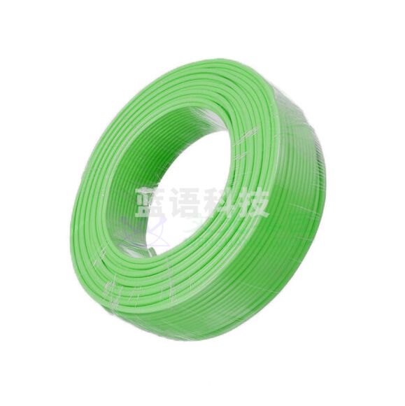 津达 WDZB-BYJ-绿色6平方 100/盘 电缆 低烟无卤塑铜线