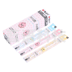 晨光（M&G）热可擦全针管中性笔签字水笔芯替芯0.5mm装晶蓝色 6604 20支/盒