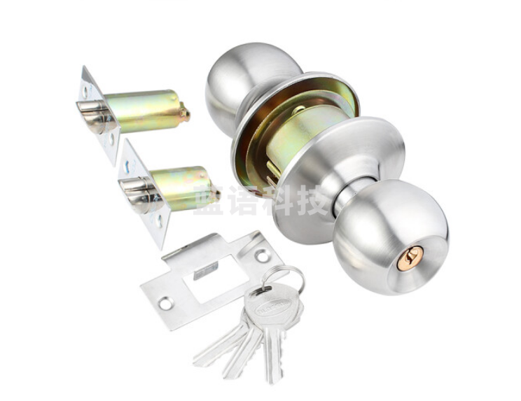 梅花（BLOSSOM）不锈钢球形锁 室内外门锁浴室锁587通用型