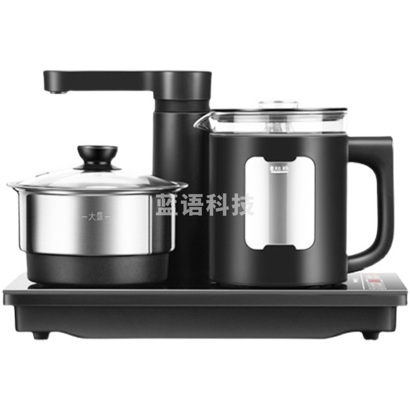 九阳（Joyoung）K08D-WY570 保温防烫电热水壶套装 磨砂黑