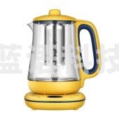 美的 Midea YS15C207A养生壶电水壶多功能花茶壶电水壶一机多用煮茶器烧水壶开水壶蒸蛋隔水炖
