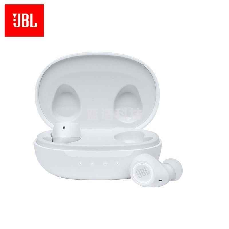JBL FREE II白色 真无线耳机 蓝牙耳机 无线运动耳机 防水防汗 苹果华为小米安卓游戏通用耳机