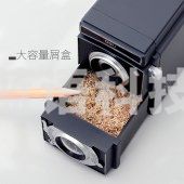 得力手摇转笔刀削笔机0668可调粗细削笔器削笔刀