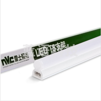 雷士（NVC）E-LED T5F12 雷士照明1.2米LED灯管T5无影灯管一体化T5支架套装14W暖白光4000K