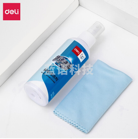 得力31201 屏幕清洁剂套装(混色)(100ml/卡)