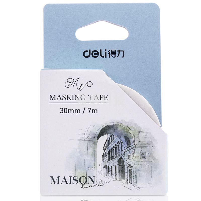 得力HZ017和纸胶带-7m*30mm(混)