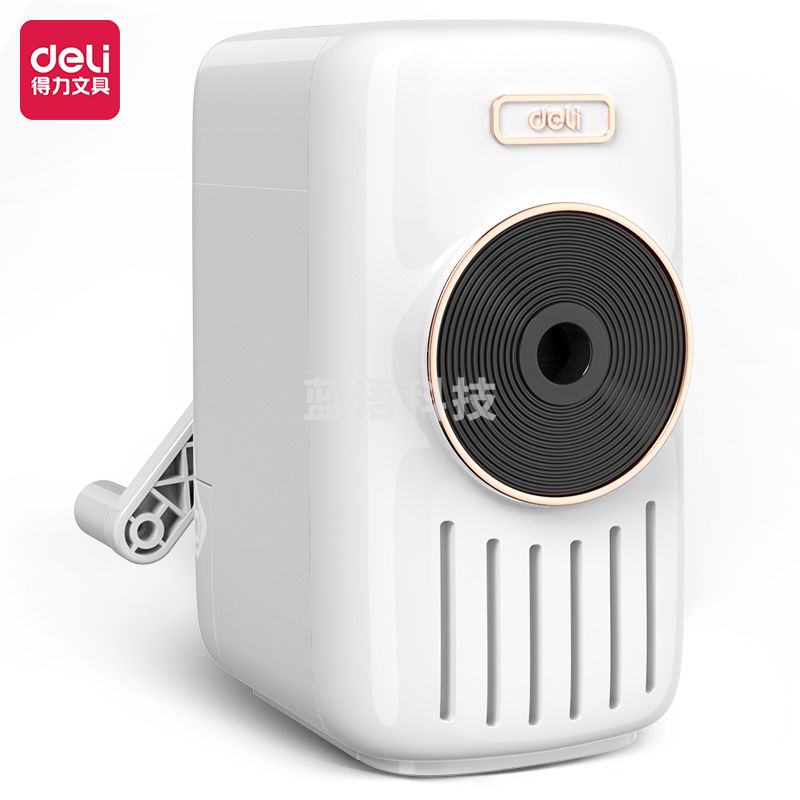 得力71165A源源得力音乐削笔机(白)(盒)