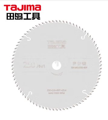 田岛（TaJIma）木工圆锯片250X2.6X80TX25.4XB-1605-2729