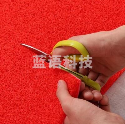 红色防滑地毯 PVC材质 环保无味 1.8*1米 款（单位：米，红色）