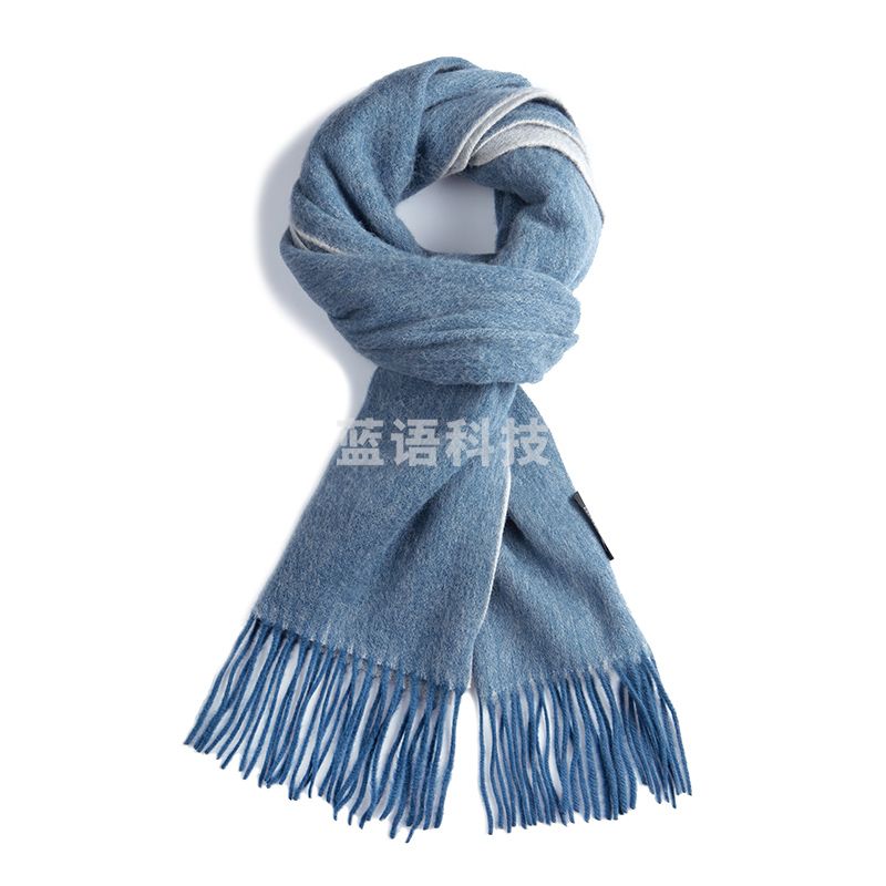 丝语棠羊毛双色围巾 、多色可选 颜色见详情