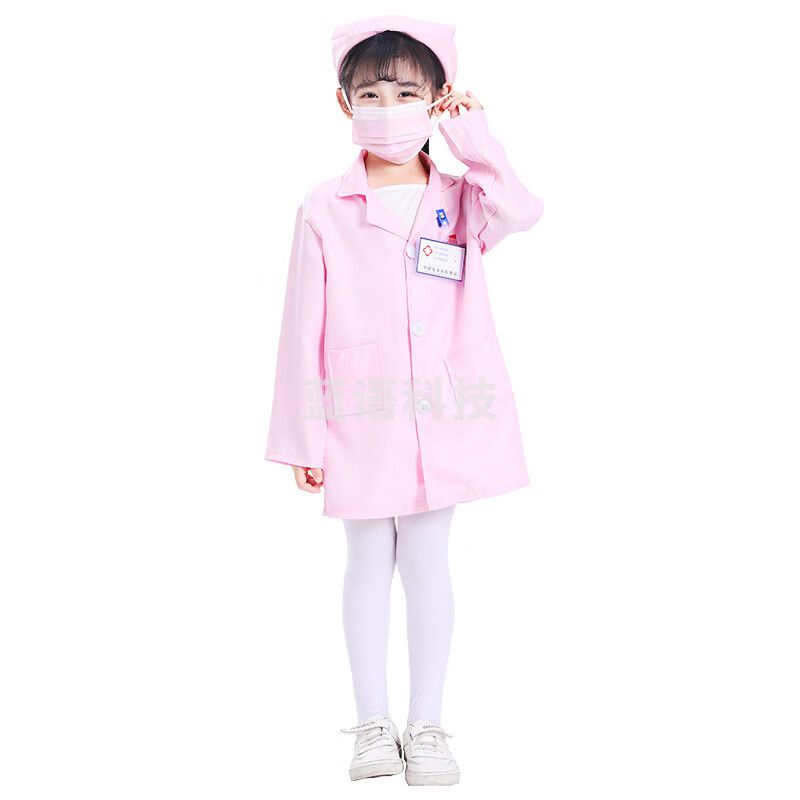 儿童小护士服装 幼儿园角色扮演演出服