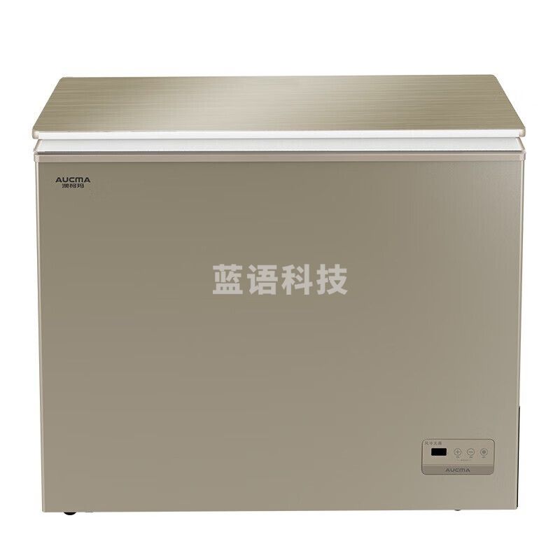 澳柯玛（AUCMA）232升冷柜 风冷无霜冰柜 超低温保鲜冷藏 商用 冷藏冷冻转换卧式顶开玻璃门冰箱 BC/BD-232WD