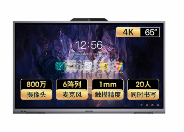 DS-D5B65RD/B 仪器设备电子触摸屏白板 65英寸含挂架含安装 可定制