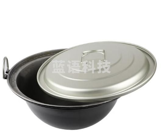 雅仕通45L铁行军锅（含锅盖） 排用野战给养单元器材