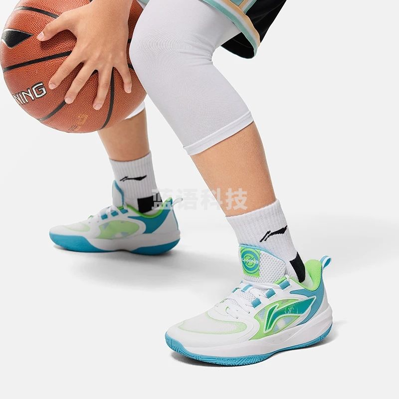 【2024新品】李宁男大童回弹童篮球鞋YKBU046-5 31/32/33/34/35/36/37/38/39/40/41/42码数