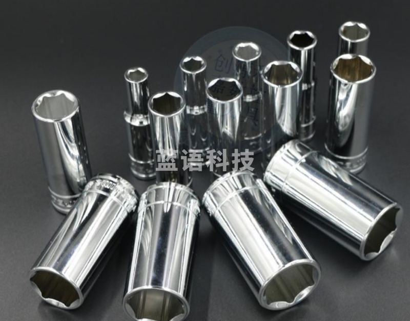 田岛套筒 3/8六角套筒加长套筒 10MM系列螺帽套筒中飞扳手长套筒头 TW-B7L 7mm