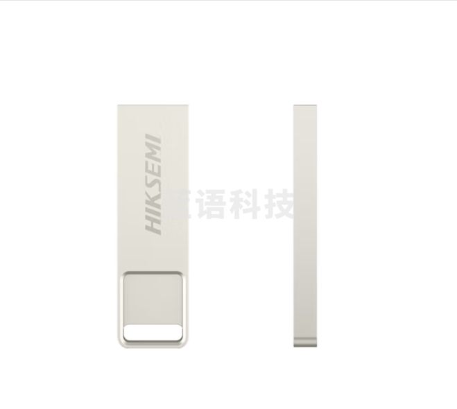 海康威视(HIKVISION) 4GB USB2.0 招标金属U盘X301刀锋银色 一体封装防尘防水 电脑车载投标优盘