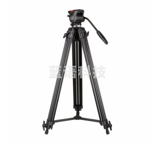 伟峰 WF-777 单反相机三脚架液压阻尼云台1.9米专业摄像机脚架铝合金三角架 婚庆摄影直播户外落地支架