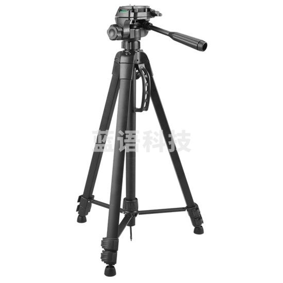 伟峰 WT-3560 数码相机微单反脚架 铝合金轻便三脚架 摄影摄像手机自拍直播户外 投影仪落地夜钓灯支架