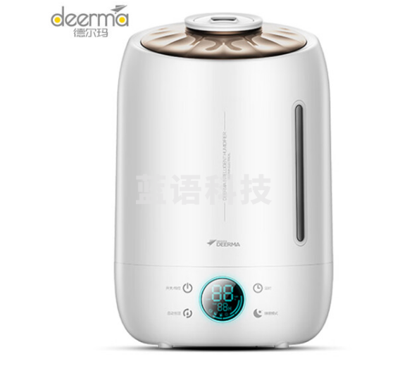 德尔玛（Deerma）加湿器5L大容量智能恒湿 家用卧室迷你空气增湿办公室香薰加湿 DEM-F500