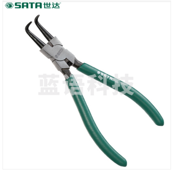 世达（SATA）穴用曲口卡簧钳7