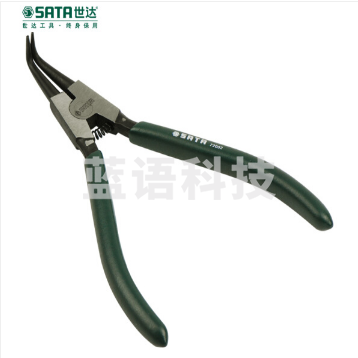 世达（SATA）轴用曲口卡簧钳7
