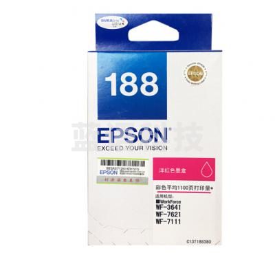 爱普生（EPSON）T1883 红色墨盒 （适用WF3641/WF7111/WF7621/WF7218/WF7728