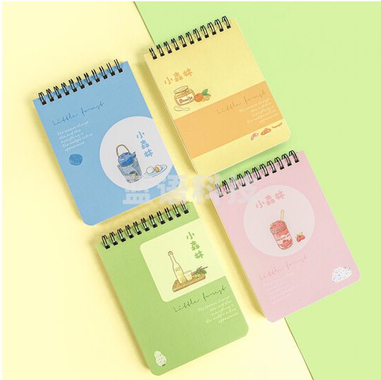 广博(GuangBo) A6 70张便携随身线圈本口袋单词本 创意日记本 记事本 6本装