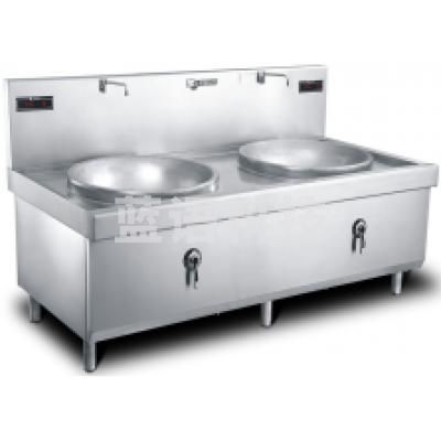 津御商厨 800双头电磁大锅炉 2000*1100*1200