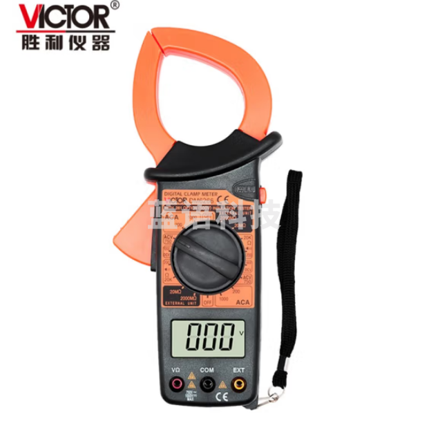 胜利仪器 (VICTOR) DM6266 交流电流表钳形数字万用表