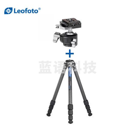 徕图(Leofoto)LS-254C+LH-30LR 单反微单相机摄影便携无中轴碳纤维三脚架