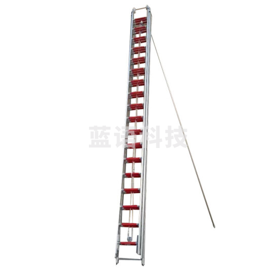 定制铝合金拉梯 15米