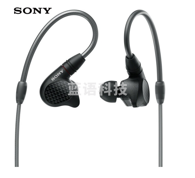 索尼 IER-M9 Hi-Res入耳式高解析度耳机（黑色）