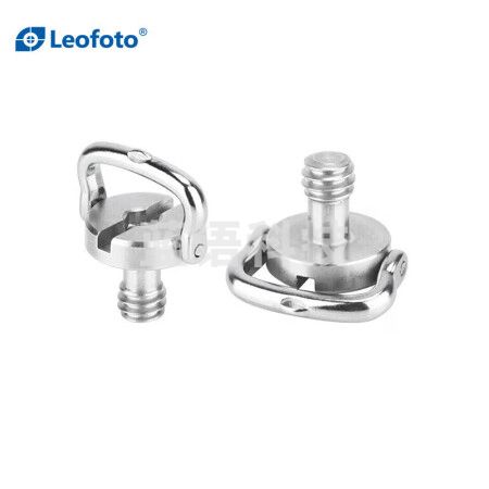 徕图（Leofoto）云台快装板不锈钢升级版加宽徒手锁紧1/4通用螺丝2颗