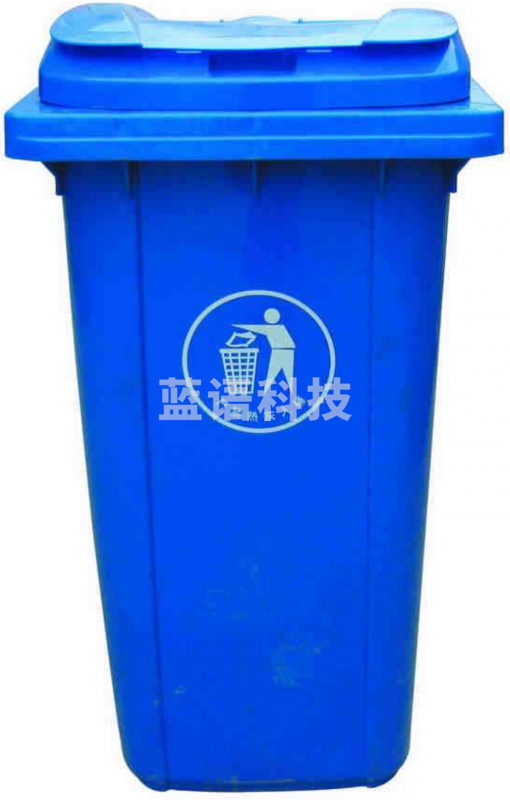 津御商厨 垃圾桶 蓝色 240L