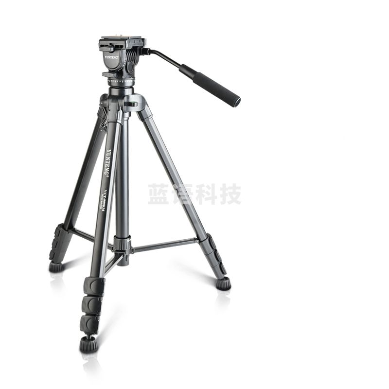 云腾999三角架专业液压阻尼云台竖拍照相机架2米单反三脚架高通用摄像手机竖屏俯拍摄影vlog视频抖音直播支架