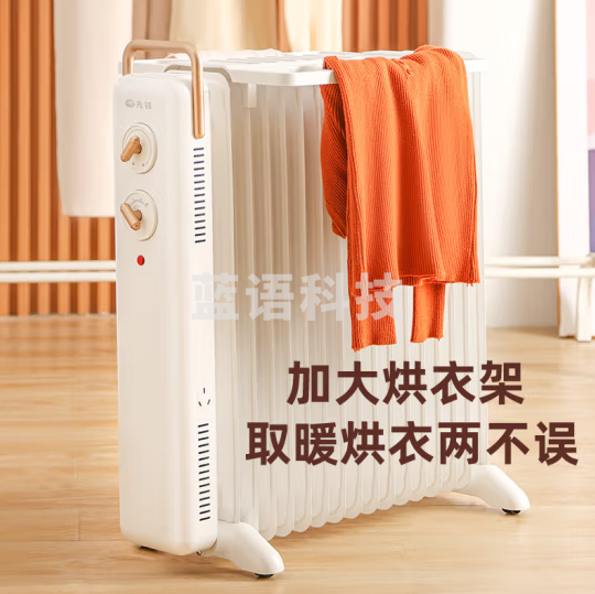 先锋（SINGFUN）取暖器/电热油汀/石墨烯加热电暖器/立式电暖气片 加热器家用恒温加湿加厚17片油汀DYT-Z21pro