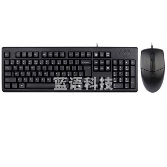 双飞燕 KK-5520UU 有线键盘鼠标套装