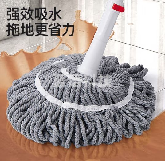 苏力达 自拧水拖把老式旋转墩布免手洗拖布