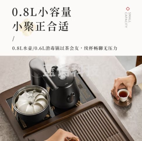 奥克斯（AUX）自动上水恒温电热水壶电茶壶全自动上水烧水电茶炉烧水壶茶具茶台烧水壶一体式电茶盘13ASDS01