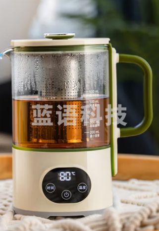 松下（Panasonic）0.6L mini电热水壶 便携式家用旅行全自动恒温烧水壶 办公室泡茶智能养生壶保温杯绿色NC-POH18-G
