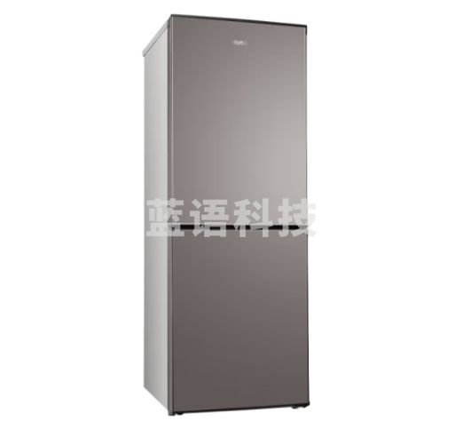 奥马（Homa）191升双开门两门家用电冰箱 风冷无霜 LTC蓝晶净味 冷冻分储 BCD-191WPM星灰