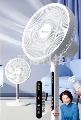 格力（GREE）【双层扩风扇叶】立式电风扇大风量家用落地扇广角摇头定时遥控电扇台地两用落地扇 FSZ-30X65Bg7