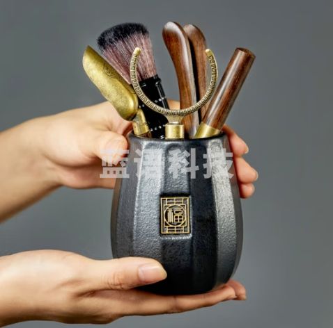 忆壶茶六君子茶具配件茶道功夫茶具茶匙茶道茶铲喝茶工具 天泽六君子