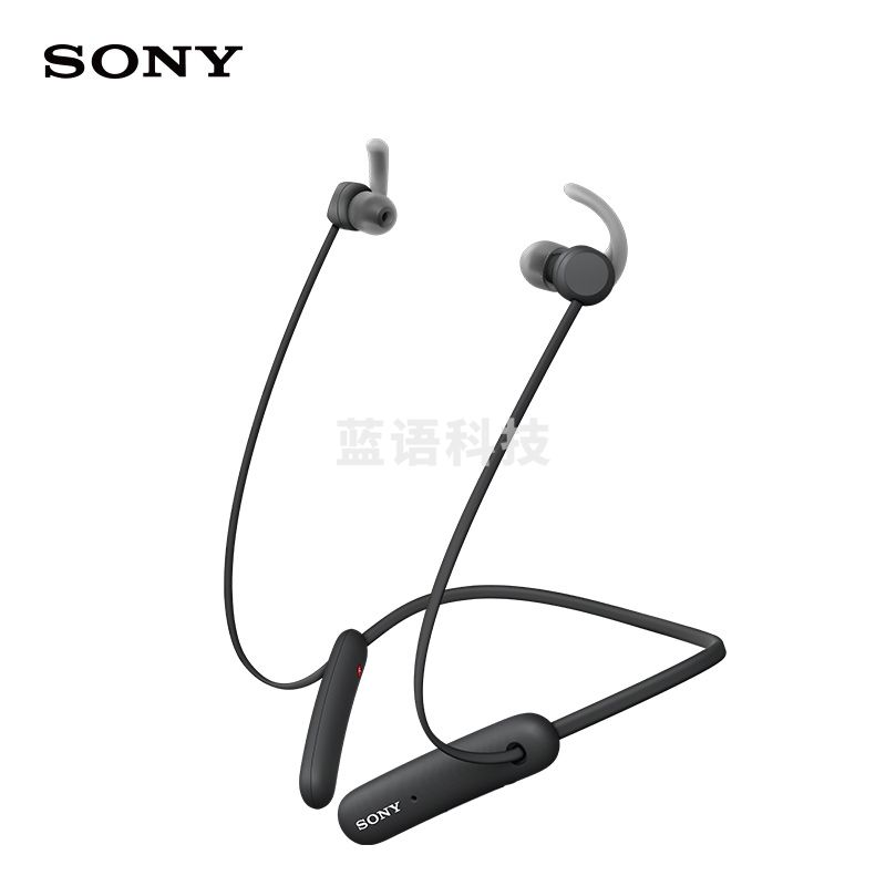 索尼（SONY）WI-SP510 无线防水运动耳机 黑色