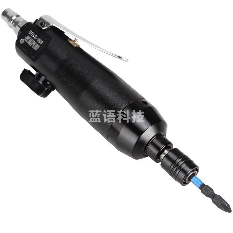 威马牌气动工具系列（WYMA） 台湾威马牌汽动木工风批气动工业级螺丝刀工具气批直角弯头起子 【加强款】WM-3105