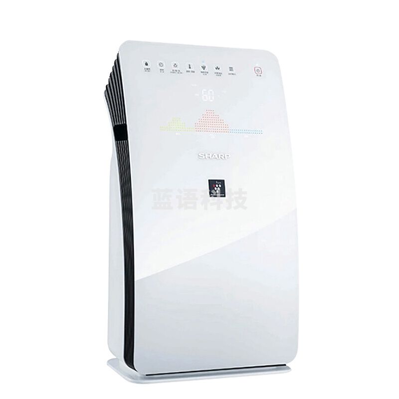 夏普（SHARP）KC-CE50-W空气净化器智能遥控除菌除甲醛雾霾净化机家用加湿器