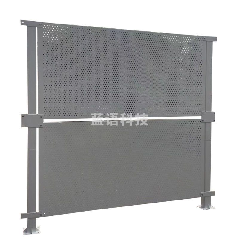 惠利得（HUILIDE） 冲孔围挡 定制适用镀锌防风道路防撞围栏工地建筑金属圆孔施工隔离围挡工厂